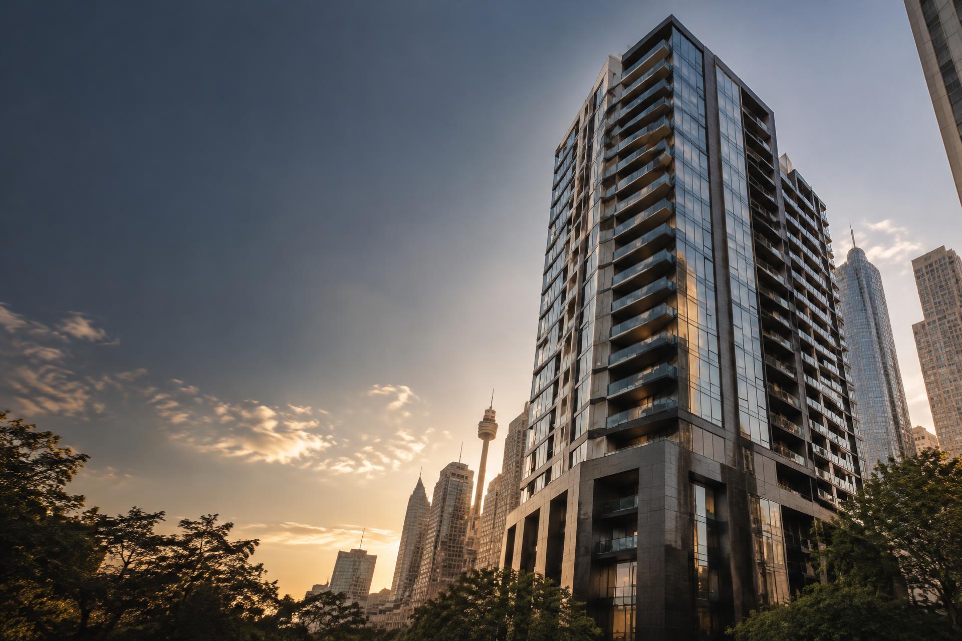 Modern Sydney residential tower